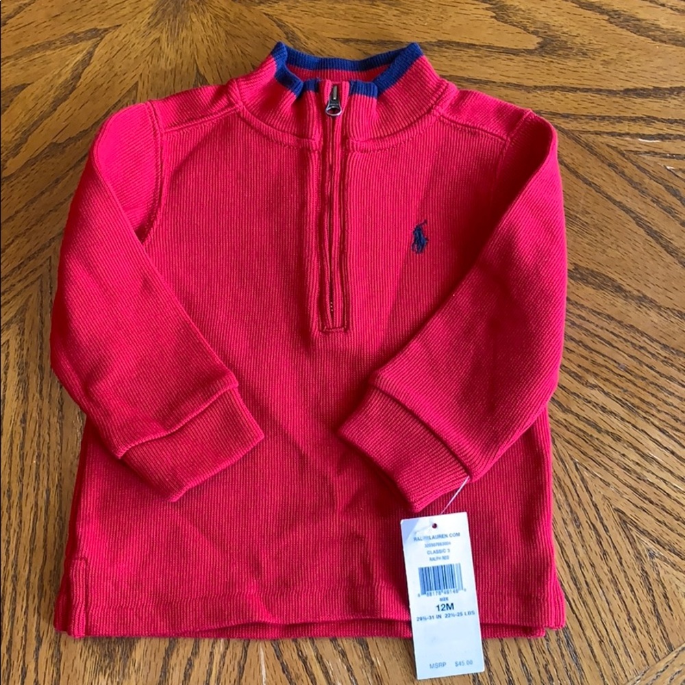 Red Polo Ralph Lauren sweater